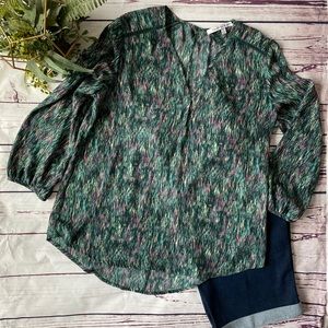 Collective Concepts Howell Lattice Detail Blouse S